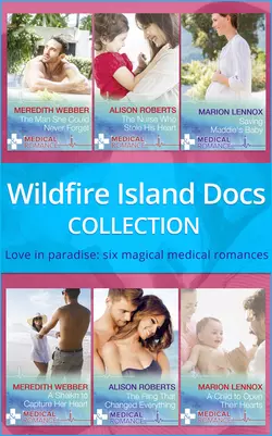 Wildfire Island Docs: The Man She Could Never Forget / The Nurse Who Stole His Heart / Saving Maddie′s Baby / A Sheikh to Capture Her Heart / The Fling That Changed Everything / A Child to Open Their Hearts, Marion Lennox