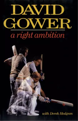 A Right Ambition, David Gower