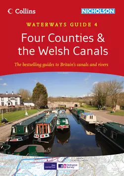 Four Counties & the Welsh Canals No. 4, Collins Maps