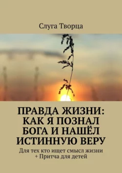 Правда жизни: как я познал Бога и нашёл истинную веру. Для тех кто ищет смысл жизни + Притча для детей, Слуга Творца