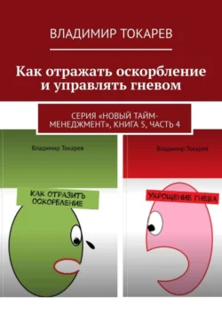 Как отражать оскорбление и управлять гневом. Серия «Новый тайм-менеджмент»  книга 5  часть 4 Владимир Токарев