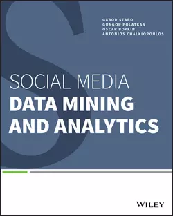 Social Media Data Mining and Analytics, Gabor Szabo