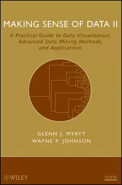 Making Sense of Data II Wayne Johnson и Glenn Myatt