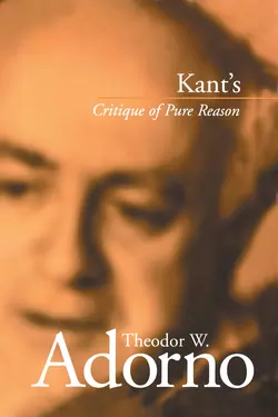 Kant′s Critique of Pure Reason, Rolf Tiedemann