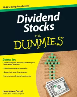 Dividend Stocks For Dummies, Lawrence Carrel