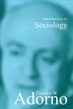 Introduction to Sociology, Theodor Adorno