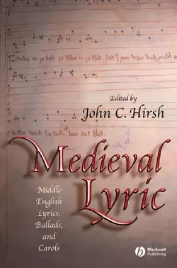 Medieval Lyric, John Hirsh