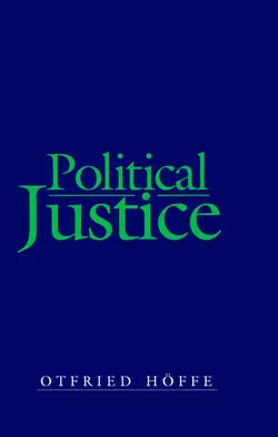 Political Justice, Otfried Hoffe