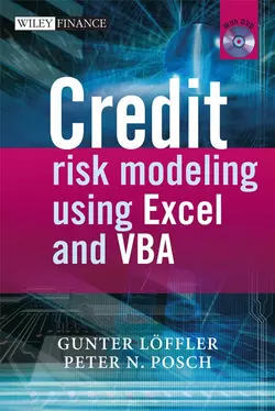 Credit Risk Modeling using Excel and VBA, Gunter Löeffler