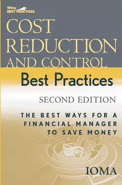 Cost Reduction and Control Best Practices, Institute of Management and Administration (IOMA)