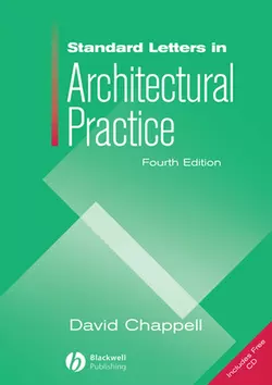 Standard Letters in Architectural Practice 