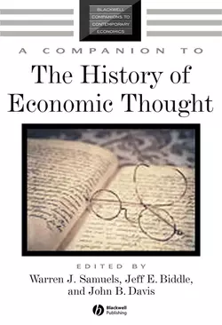 A Companion to the History of Economic Thought, Warren Samuels