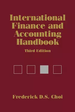 International Finance and Accounting Handbook, Frederick D. S. Choi