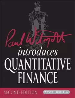 Paul Wilmott Introduces Quantitative Finance