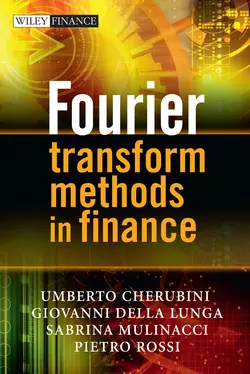 Fourier Transform Methods in Finance, Umberto Cherubini