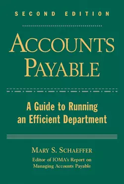 Accounts Payable, Mary Schaeffer