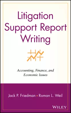 Litigation Support Report Writing, Roman Weil