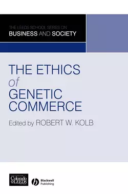 The Ethics of Genetic Commerce 