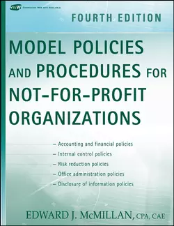 Model Policies and Procedures for Not-for-Profit Organizations 