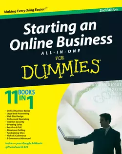 Starting an Online Business All-in-One Desk Reference For Dummies, Joel Elad