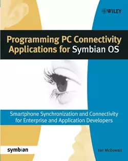 Programming PC Connectivity Applications for Symbian OS 