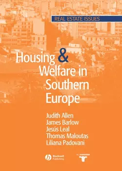 Housing and Welfare in Southern Europe, Thomas Maloutas