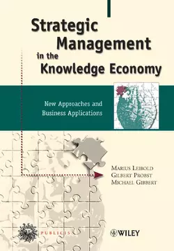 Strategic Management in the Knowledge Economy, Michael Gibbert