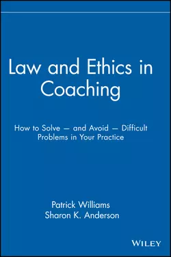 Law and Ethics in Coaching, Patrick Williams