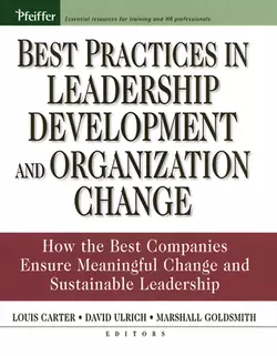 Best Practices in Leadership Development and Organization Change, Dave Ulrich