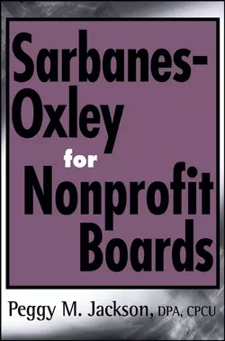 Sarbanes-Oxley for Nonprofit Boards 