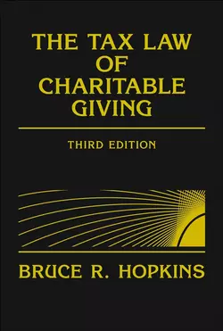 The Tax Law of Charitable Giving