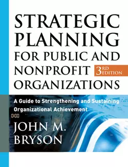 Strategic Planning for Public and Nonprofit Organizations 