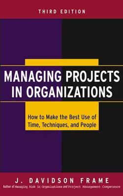 Managing Projects in Organizations 