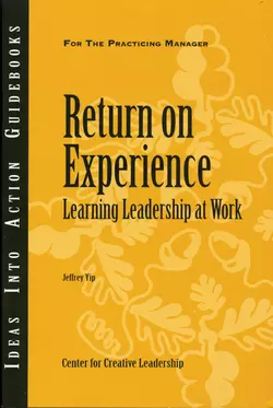 Return on Experience, Jeffrey Yip