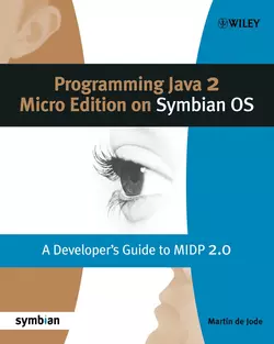 Programming Java 2 Micro Edition for Symbian OS, Martin Jode