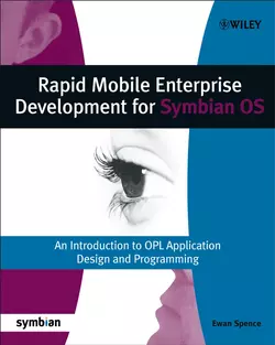 Rapid Mobile Enterprise Development for Symbian OS 