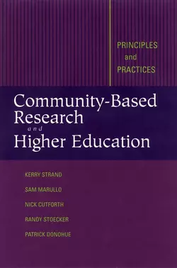 Community-Based Research and Higher Education, Nicholas Cutforth