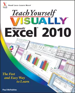 Teach Yourself VISUALLY Excel 2010 McFedries