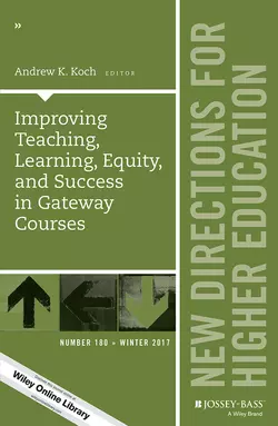 Improving Teaching  Learning  Equity  and Success in Gateway Courses 