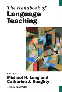 The Handbook of Language Teaching, Michael Long