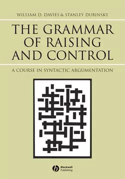 The Grammar of Raising and Control, Stanley Dubinsky