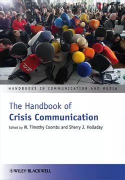 The Handbook of Crisis Communication, W. Coombs