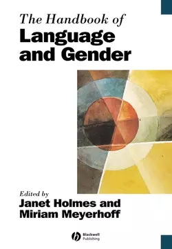 The Handbook of Language and Gender, Miriam Meyerhoff