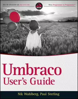 Umbraco User′s Guide, Nik Wahlberg