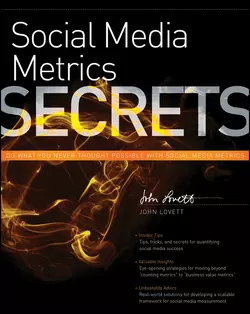 Social Media Metrics Secrets, John Lovett