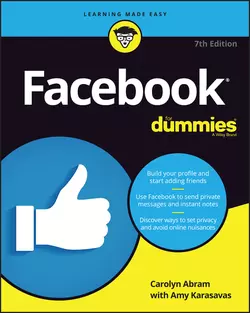 Facebook For Dummies Carolyn Abram и Amy Karasavas