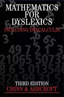 Mathematics for Dyslexics, Steve Chinn