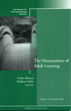 The Neuroscience of Adult Learning, Kathleen Taylor