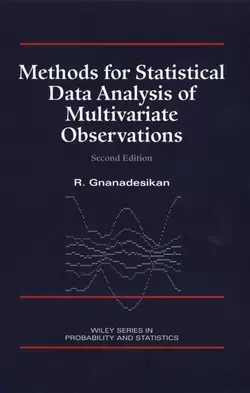 Methods for Statistical Data Analysis of Multivariate Observations 