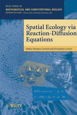 Spatial Ecology via Reaction-Diffusion Equations Chris Cosner и Robert Cantrell